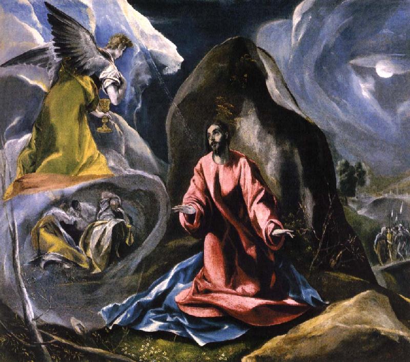 The Agony in the Garden, El Greco